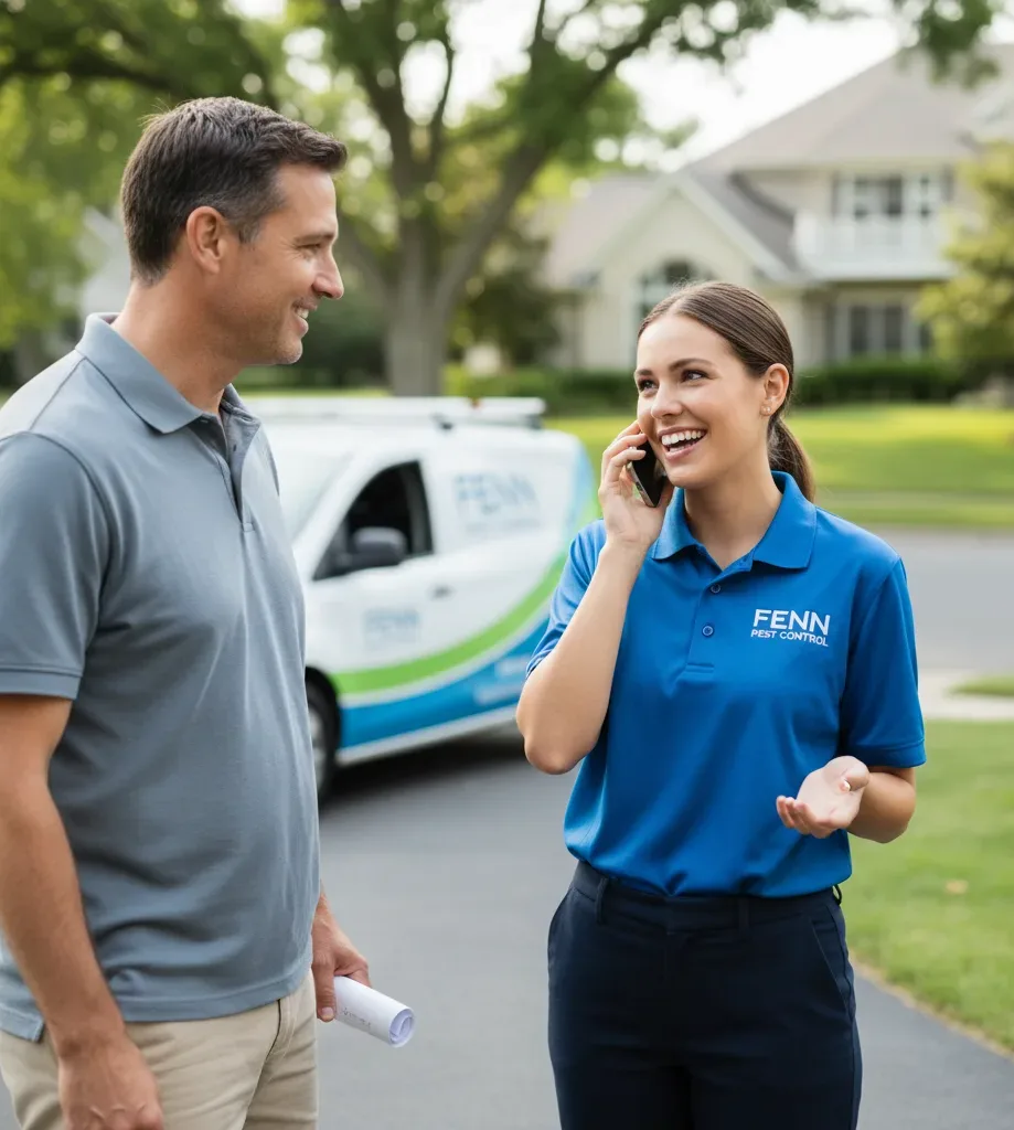 Fenn Pest Control customer support in Arlington